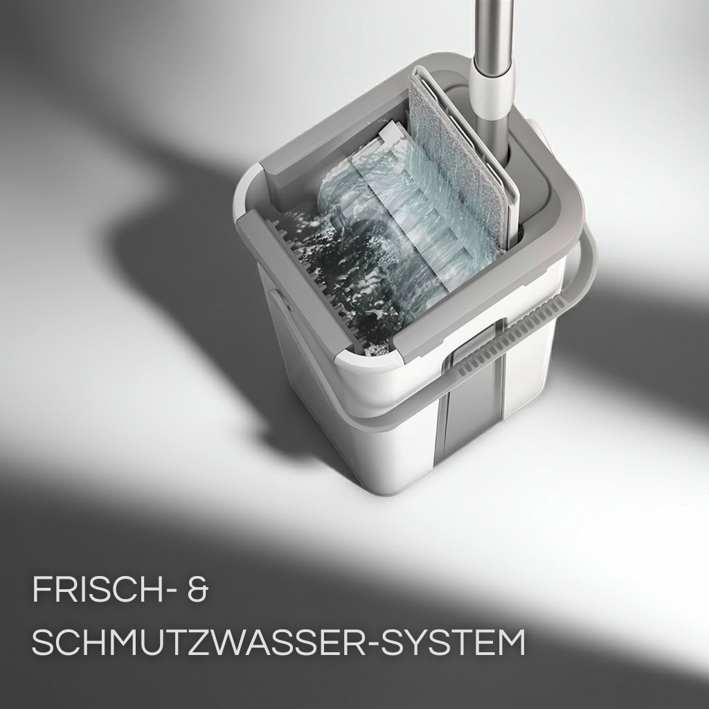 SwiftMop™ – Streifenfreie Reinigung in Sekunden
