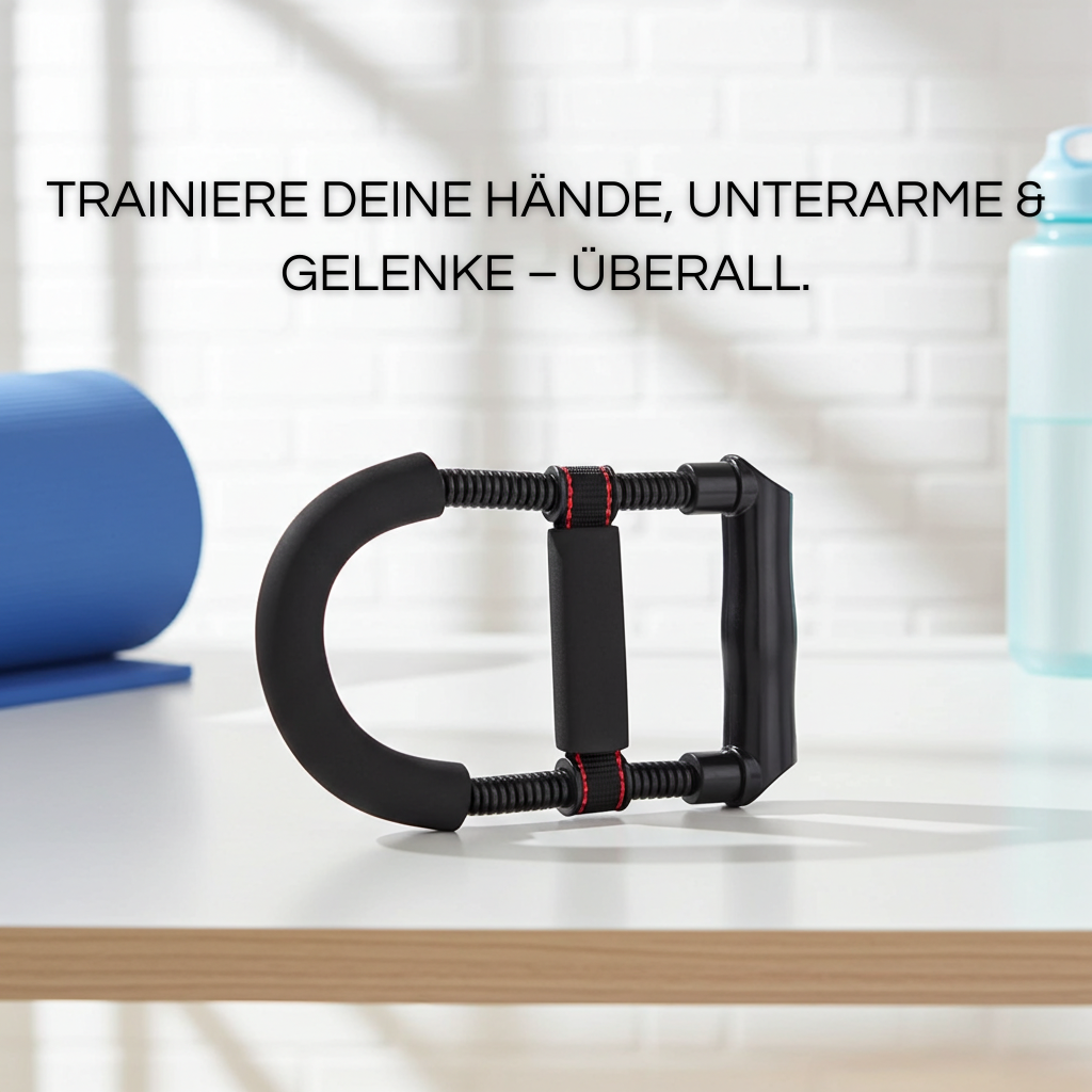 GripX™ – Unterarm- & Griffkraft Trainer